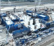 Western Sydney International Airport main terminal under construction as of March 2023