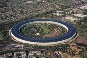 Aerial view of Apple Park dllu