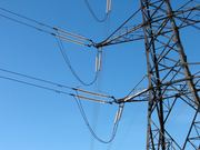 A graph shows data centres helped cut US retail power prices between 2015 and 2024, relating to artificial intelligence.