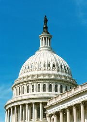 United States Capitol dome daylight