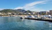 Port of Salerno illustrates the topic of migration.