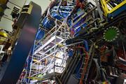The STAR detector at the Relativistic Heavy Ion Collider is used in science research.