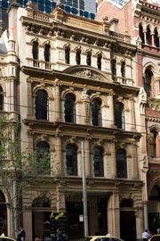 Olderfleet Buildings on Collins Street in Melbourne, Australia, related to a Westpac penalty.